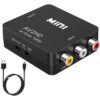 AV to hdmi - Black