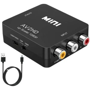 AV to hdmi - Black