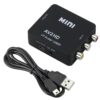 AV to hdmi - Black