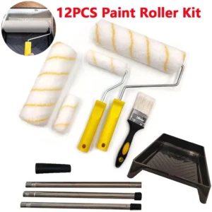 Long Handle Paint Set - 12 pieces